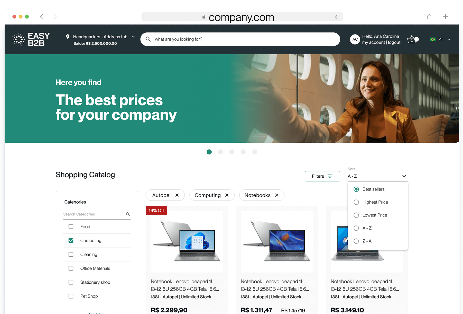 EB2B E-commerce